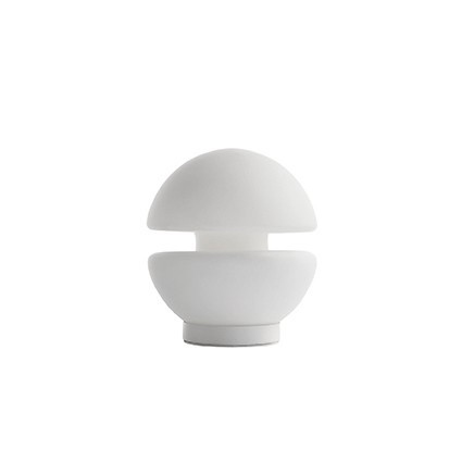 Veioza Ideal Lux Oliver TL1 Small 1x40W h16cm alb