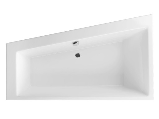 Cada baie asimetrica Radaway Palea 170x100cm acril orientare stanga