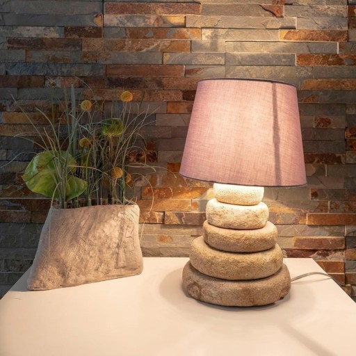 Veioza Sandstone Mandras, 50 cm