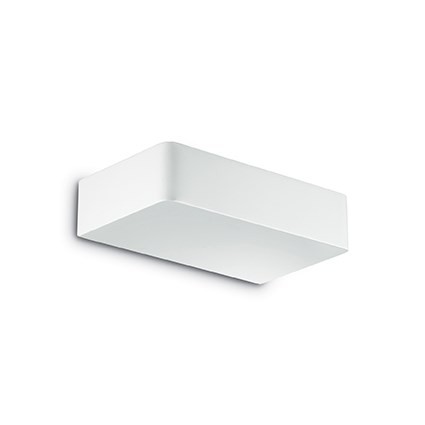 Aplica Ideal Lux Brick AP2 2x40W 20x5x12.5cm argintiu