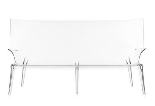 Canapea Kartell Uncle Jack design Philippe Starck 190cm transparent