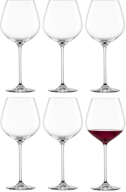 Set 6 pahare vin rosu Schott Zwiesel Fortissimo Burgundy cristal Tritan 740ml