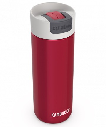 Cana termos Kambukka Olympus cu capac Switch inox 500ml Pomegranate