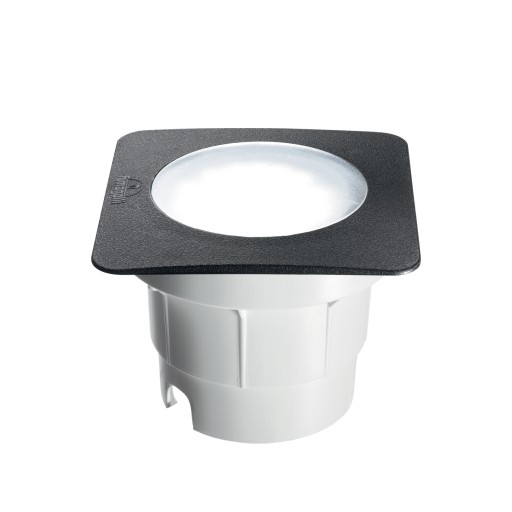 Aplica de exterior Ideal Lux Ceci Square FI1 Big LED 1x10W 15.5x11cm negru