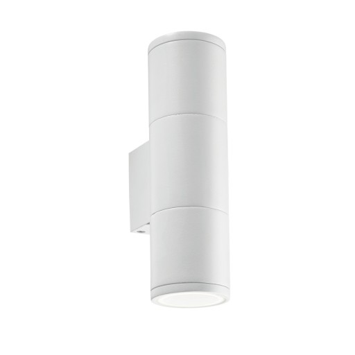 Aplica de exterior Ideal Lux Gun AP2 Small 2x35W 6.5x21cm alb