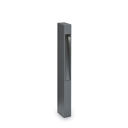 Lampadar de exterior Ideal Lux Mercurio PT1 1x15W 5x60x10cm antracit