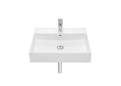 Lavoar Roca Inspira Square 600x490cm montare pe mobilier alb
