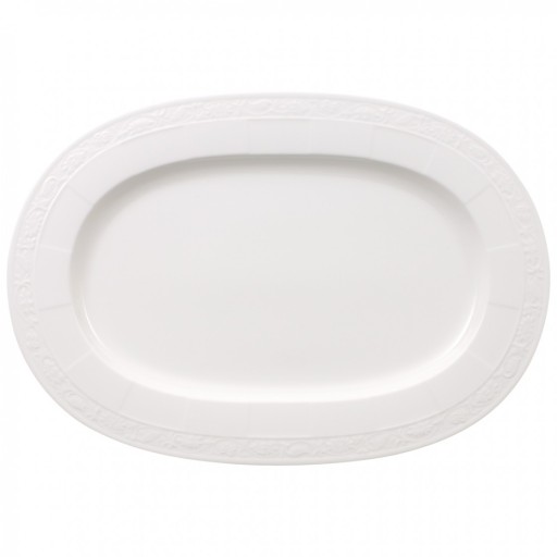 Platou oval Villeroy & Boch White Pearl 41cm