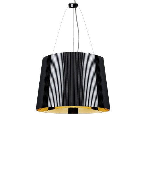 Suspensie Kartell Ge' design Ferruccio Laviani E27 max 70W h37cm negru-auriu