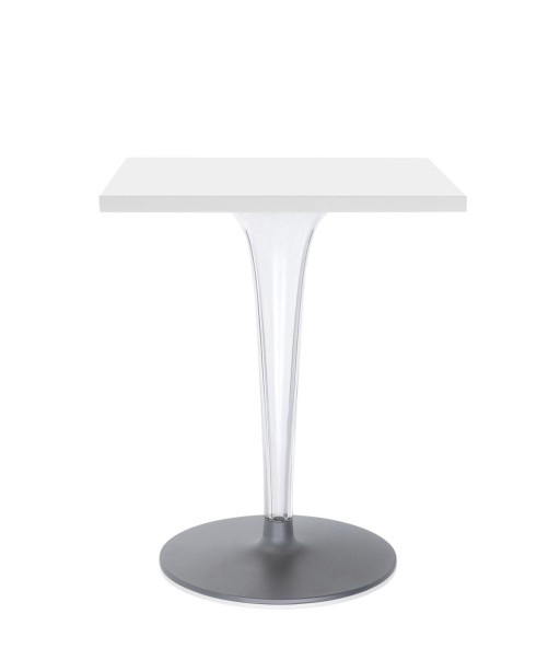 Masa Kartell TopTop design Philippe Starck & Eugeni Quitllet 60x60cm alb