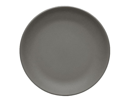 Farfurie plata Kartell Trama design Patricia Urquiola 27cm negru antracit