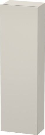 Dulap inalt suspendat Duravit DuraStyle 140x40x24cm deschidere stanga taupe mat