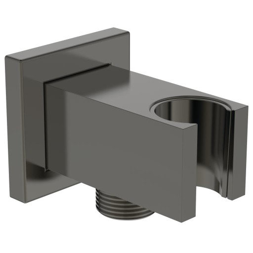 Conector FixFit Ideal Standard Ideal Rain Square cu agatatoare de dus gri magnetic