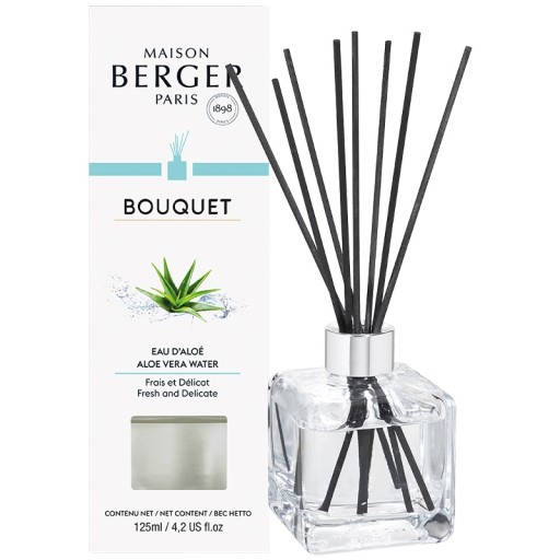 Difuzor parfum camera Maison Berger Bouquet Parfume Cube Eau d'Aloe 125ml