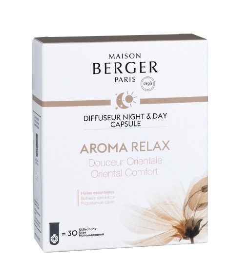 Rezerva pentru difuzor electric Maison Berger Night and Day Aroma Relax