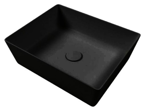 Lavoar tip bol Hatria Happy Hour Slim 11:00 50cm negru mat
