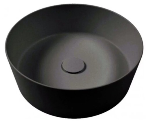 Lavoar tip bol Hatria Happy Hour Slim 7:00 44cm negru mat