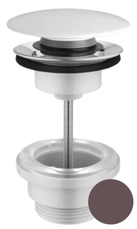 Ventil click-clack pentru lavoare Hatria capac ceramic antracit