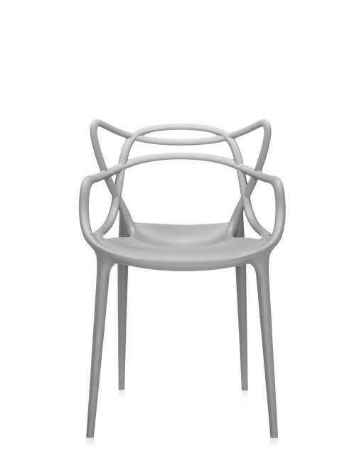 Set 2 scaune Kartell Masters design Philippe Starck & Eugeni Quitllet gri