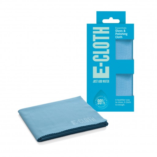 Laveta Premium E-Cloth din Microfibra pentru Sticla si Lustruire, Pahare, Geamuri, Vitroceramica, 50 x 40 cm