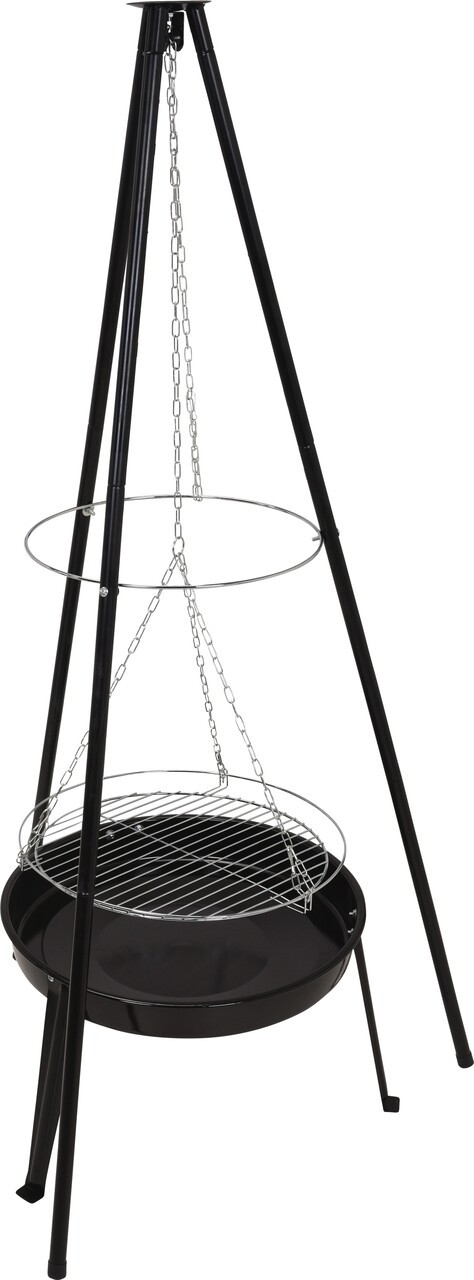 Gratar Kettle, 79x151 cm, zinc, negru