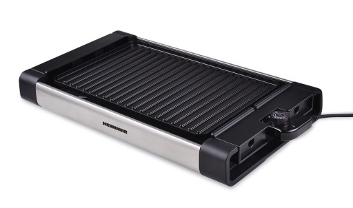 Grill electric, Heinner, 1800 W, 41x26 cm, negru