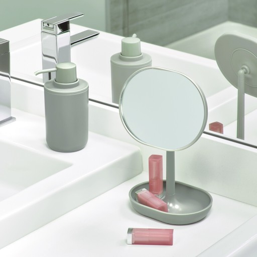 Oglinda cosmetica Cade, iDesign, 16.5x11.5x25.5 cm, pozitie reglabila