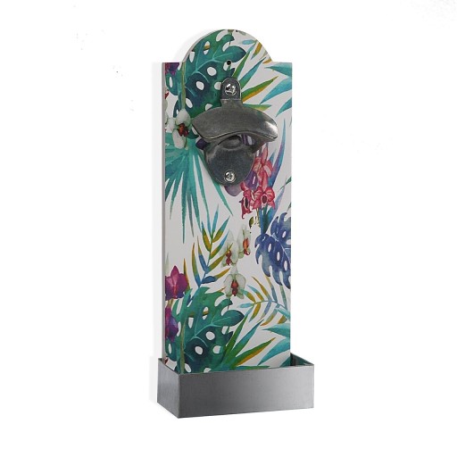 Desfacator capace de perete Tropical, Versa, 13.8x40 cm, MDF