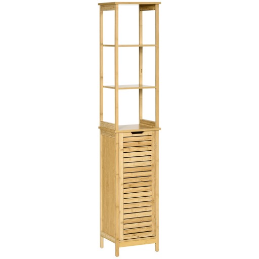 Kleankin mobilier baie tip turn, lemn, 34x30x173 cm | AOSOM RO