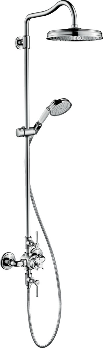 Coloana de dus Hansgrohe Axor Montreux 240 1jet cu baterie termostatata crom