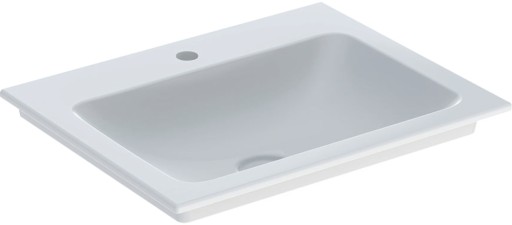 Lavoar Geberit ONE Slim 60x48cm montare pe mobilier fara preaplin KeraTect alb