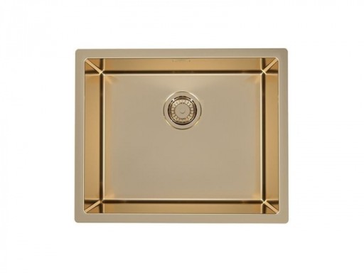 Chiuveta bucatarie bronz cuva mare Monarch Quadrix 50