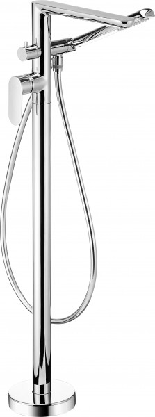 Baterie cada freestanding culoare crom Deante, Alpinia