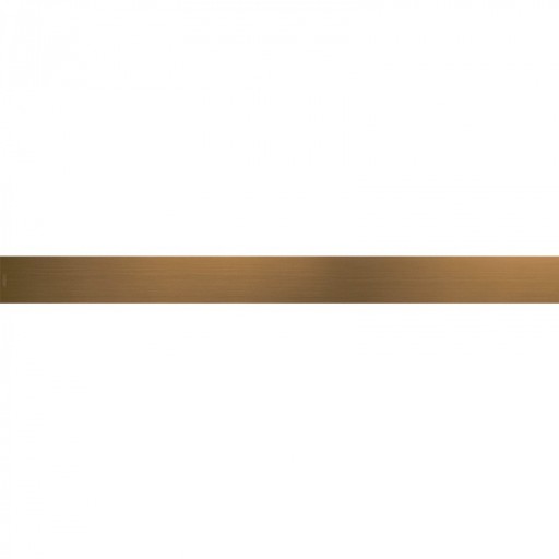 Capac pentru rigola dus din alama bronz antic 1150 mm Alcadrain DESIGN-1150ANTIC