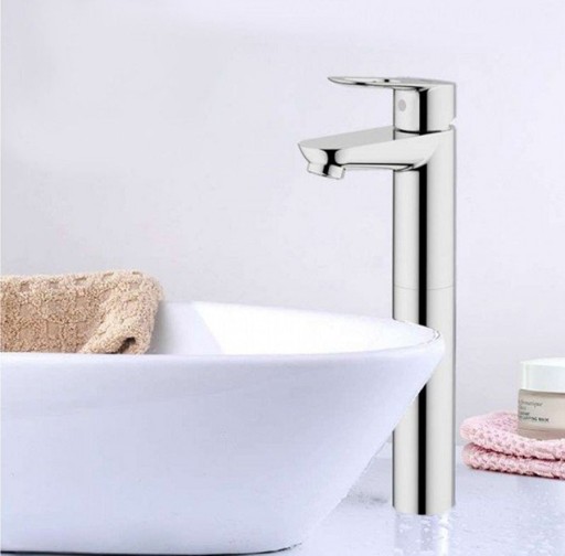 Baterie lavoar montare pe blat Grohe Bauloop XL,furtune flexibile,crom-23764000