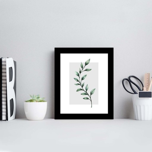 Tablou decorativ, Alpha Wall, Green Twig, 23x28 cm