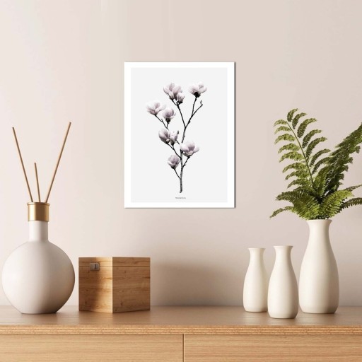 Tablou decorativ, Alpha Wall, Magnolia, 30x40 cm