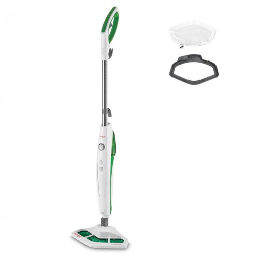 Mop cu Abur Polti Vaporetto SV 400 Hygiene,1500 W, 2.4 Kg, Alb Verde