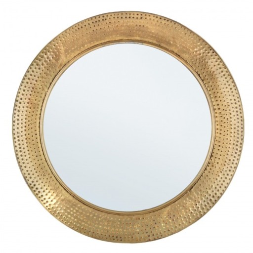 Oglinda decorativa, Adara Gold, Bizzotto, 80 cm, otel