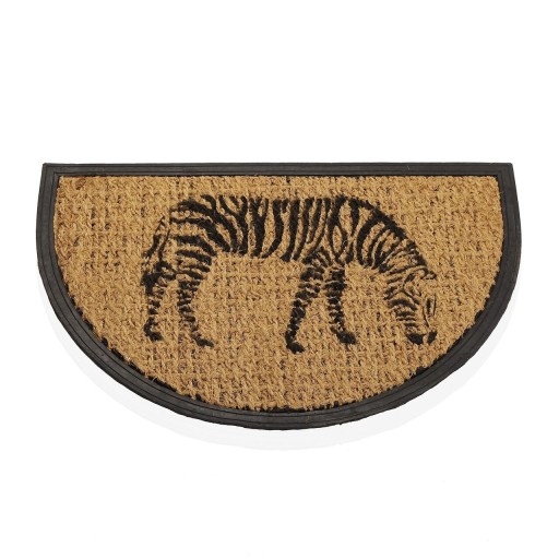Covoras de intrare Zebra, Versa, cauciuc/fibra de nuca de cocos, 40x60 cm