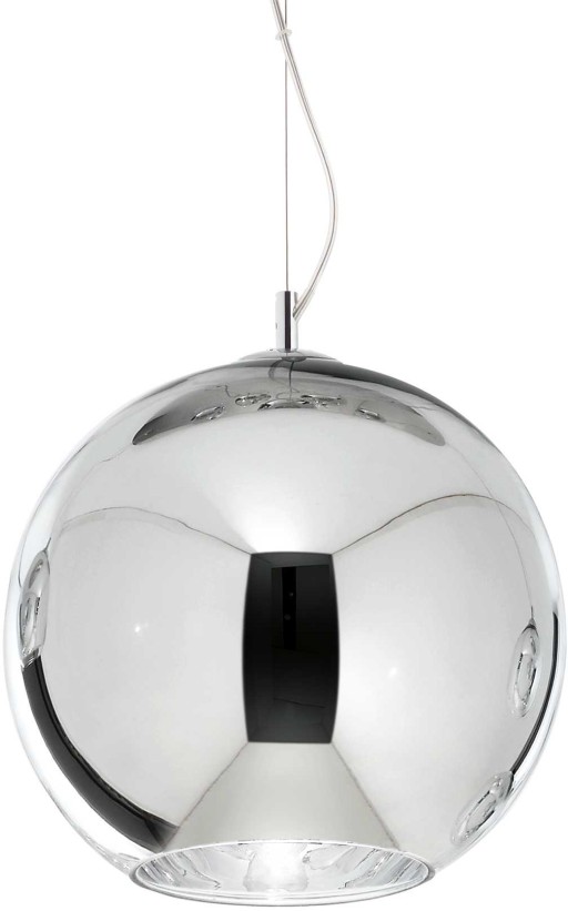 Suspensie Ideal Lux Nemo SP1 D40 max 1x60W E27 d40cm crom