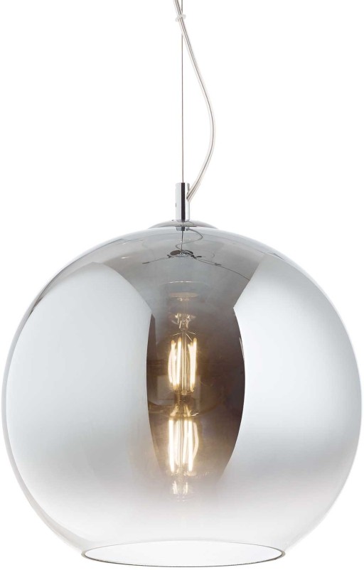 Suspensie Ideal Lux Nemo SP1 D40 max 1x60W E27 d40cm crom fade