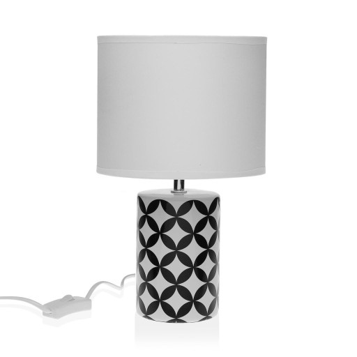 Lampa de masa Niu Cruzado, Versa, 20 x 38 cm, 1 x E14, 40W, ceramica