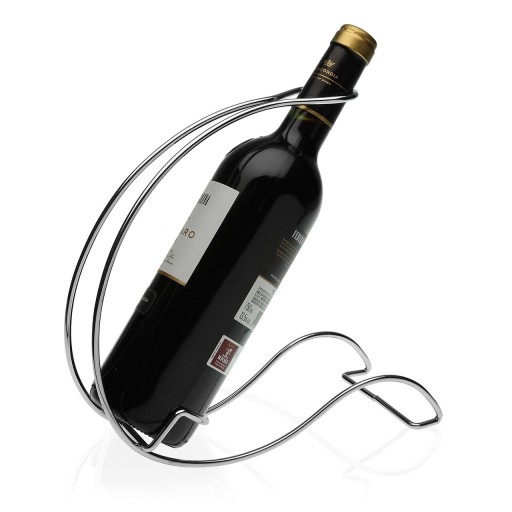 Suport pentru sticla de vin Lucia, Versa, 25 x 5.9 x 23.5 cm, metal