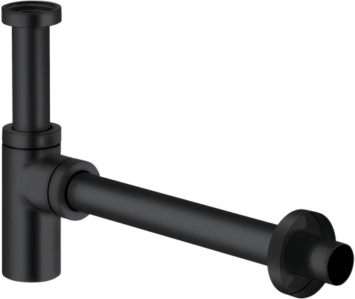 Sifon design Kludi pentru lavoar negru mat