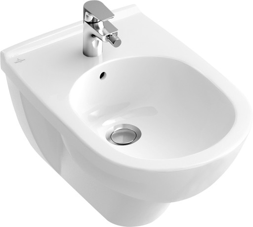 Bideu suspendat Villeroy & Boch O.Novo 56x36cm Alb Alpin