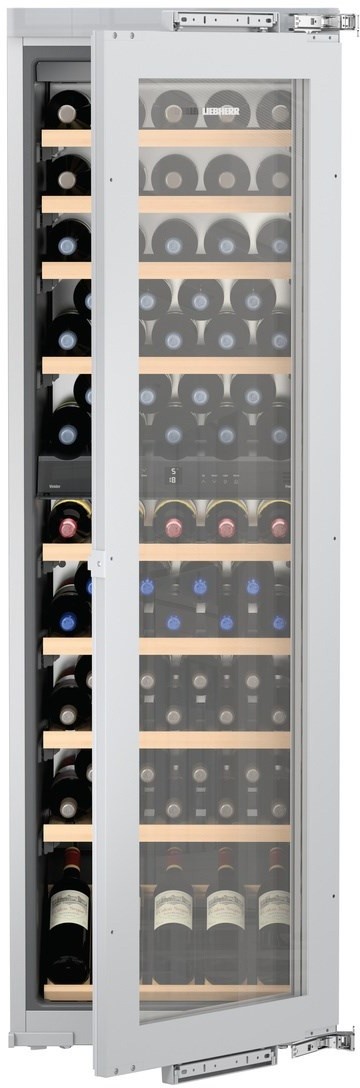 Vitrina de vinuri incorporabila Liebherr Vinidor EWTdf 3553 80 sticle Super Silent usa sticla clasa G