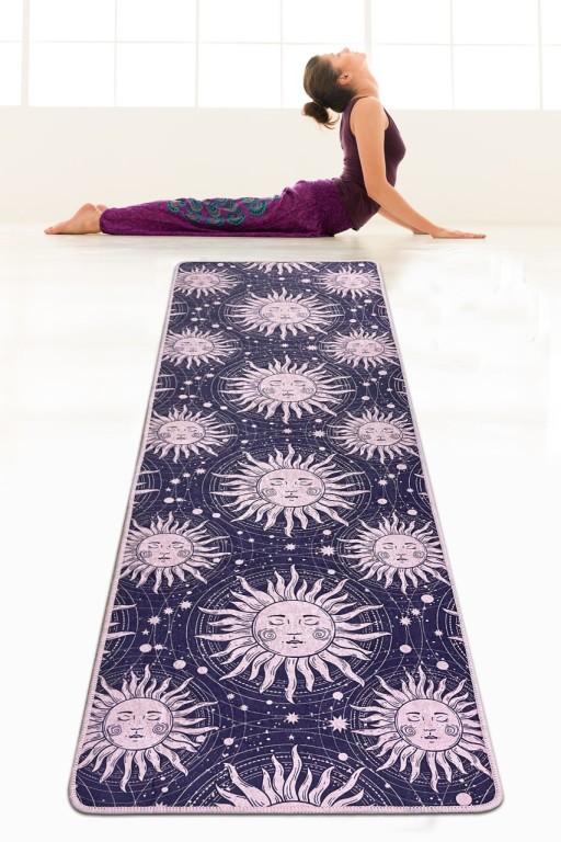 Saltea fitness/yoga/pilates Helios Djt, Chilai, 60x200 cm, poliester, multicolor