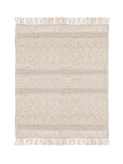 Covor Hiruni, Bizzotto, 140 x 200 cm, 70% lana / 30% poliester, bej