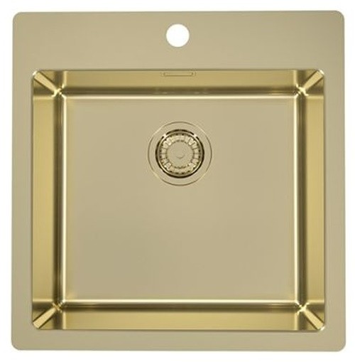 Chiuveta bucatarie Alveus Monarch Pure 30 515x525mm inox auriu